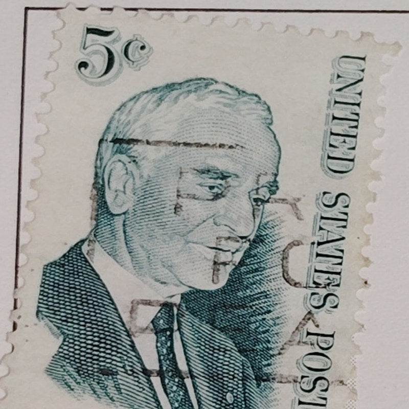 1963 Scott #1234  5¢ Cordell Hull / Nobel Peace Prize – Canceled