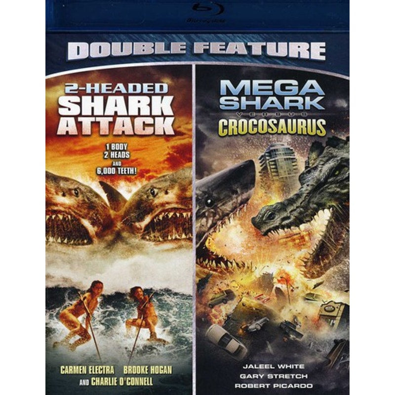 Mega Shark vs Crocosaurus + 2-Headed Shark Attack Blu-ray Double Feature 2011