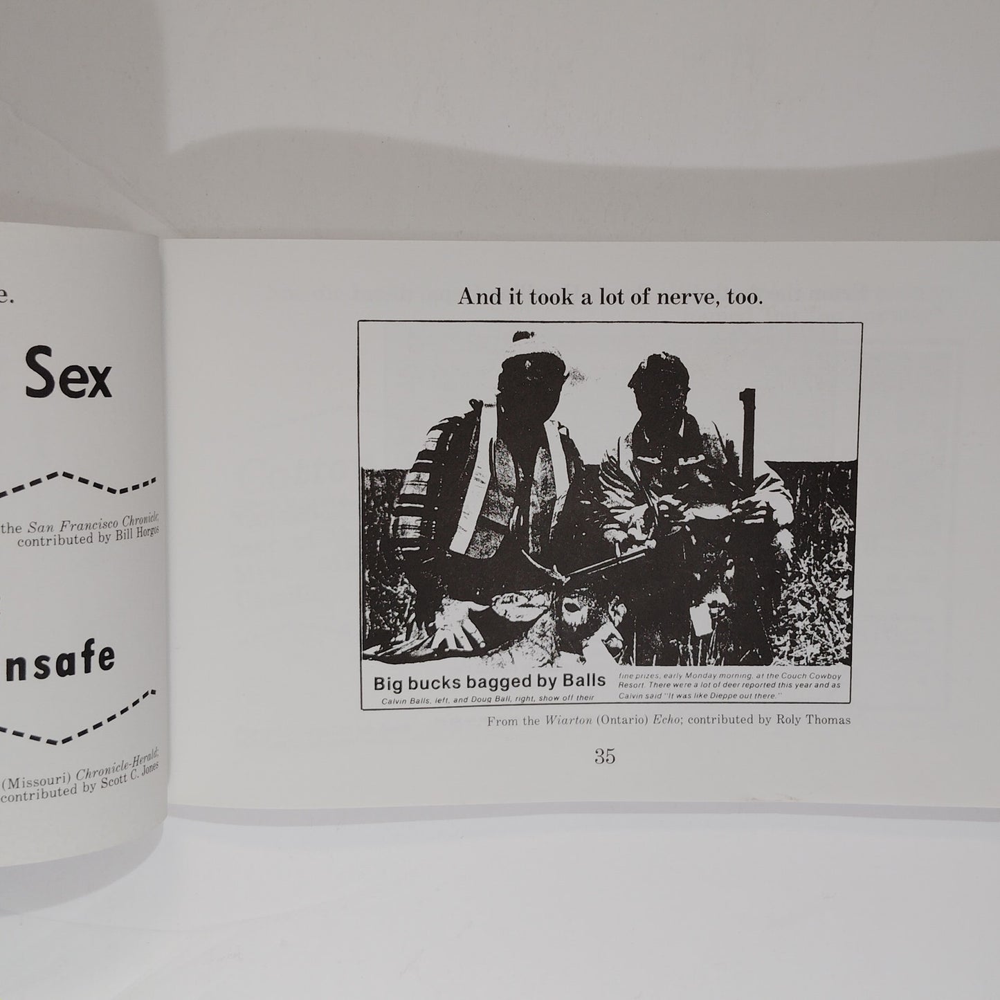 Vintage - National Lampoon Presents True Facts: The Book – 1991 – John Bendel