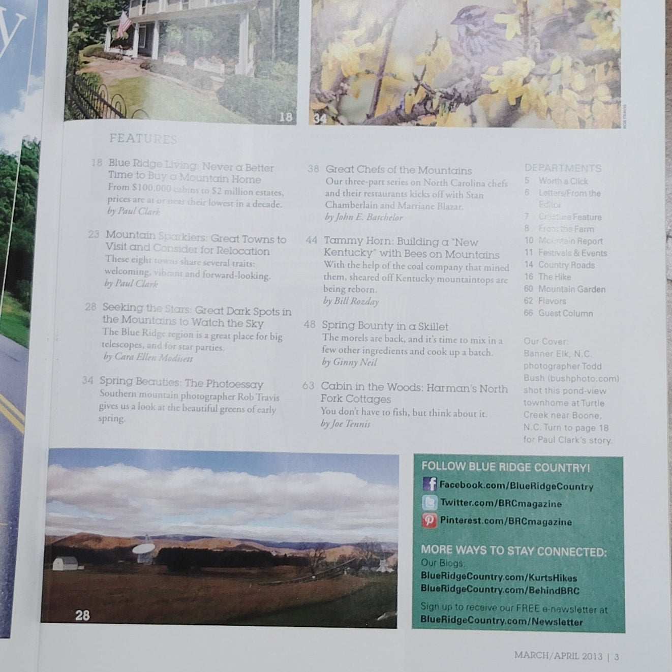 Blue Ridge Country Magazine - March/April 2013 - Best Buys in a Decade