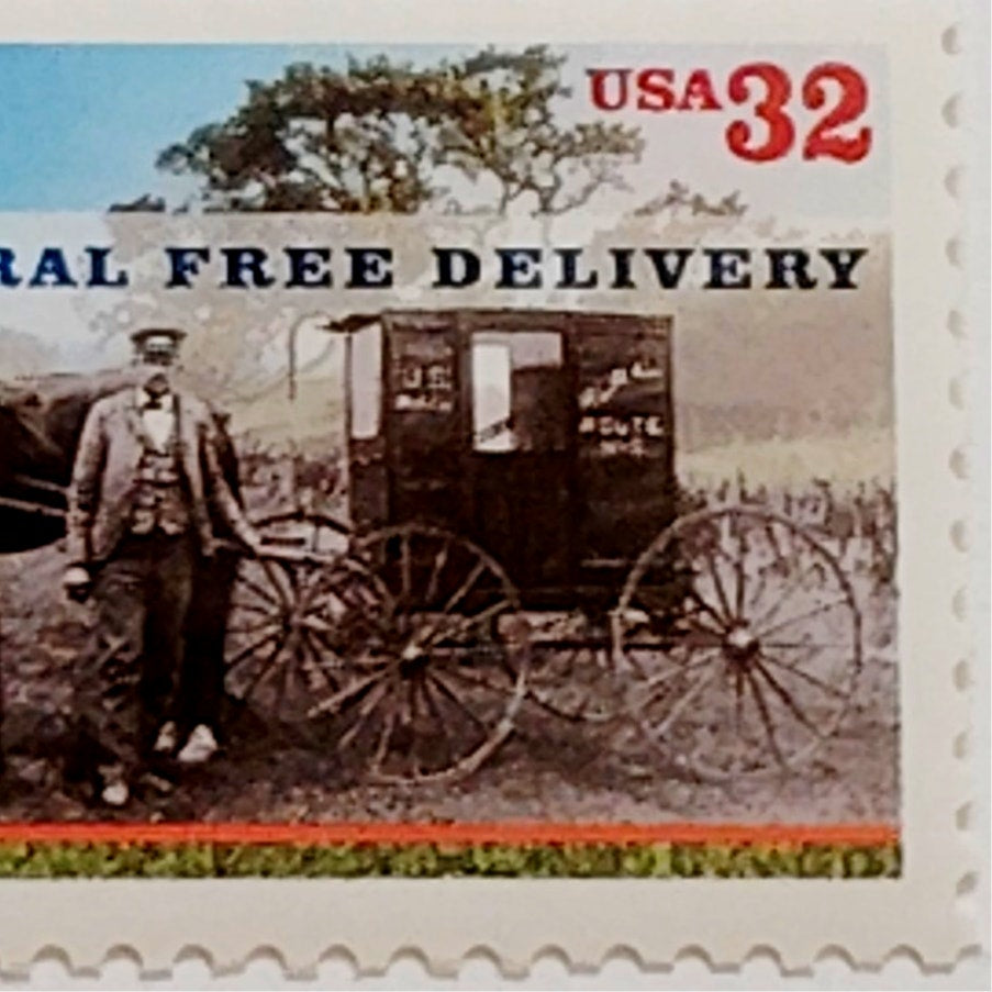 1996 USA 32¢ Rural Free Delivery MNH – Scott 3090 Commemorative Issue