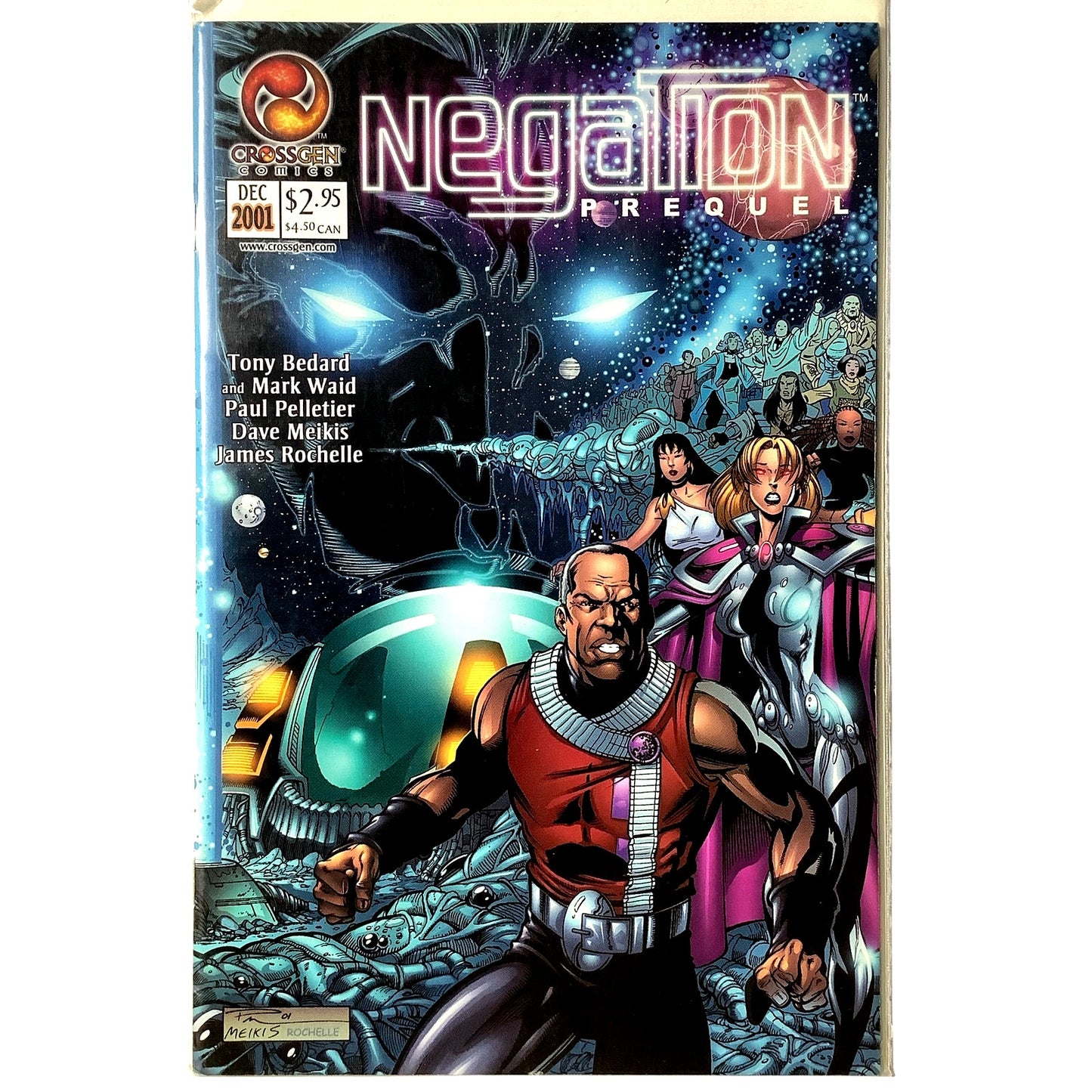 Crossgen Comics, Negation Prequel #1, Dec 2001, NM 9.4 by Bedard, Waid, Meikis..