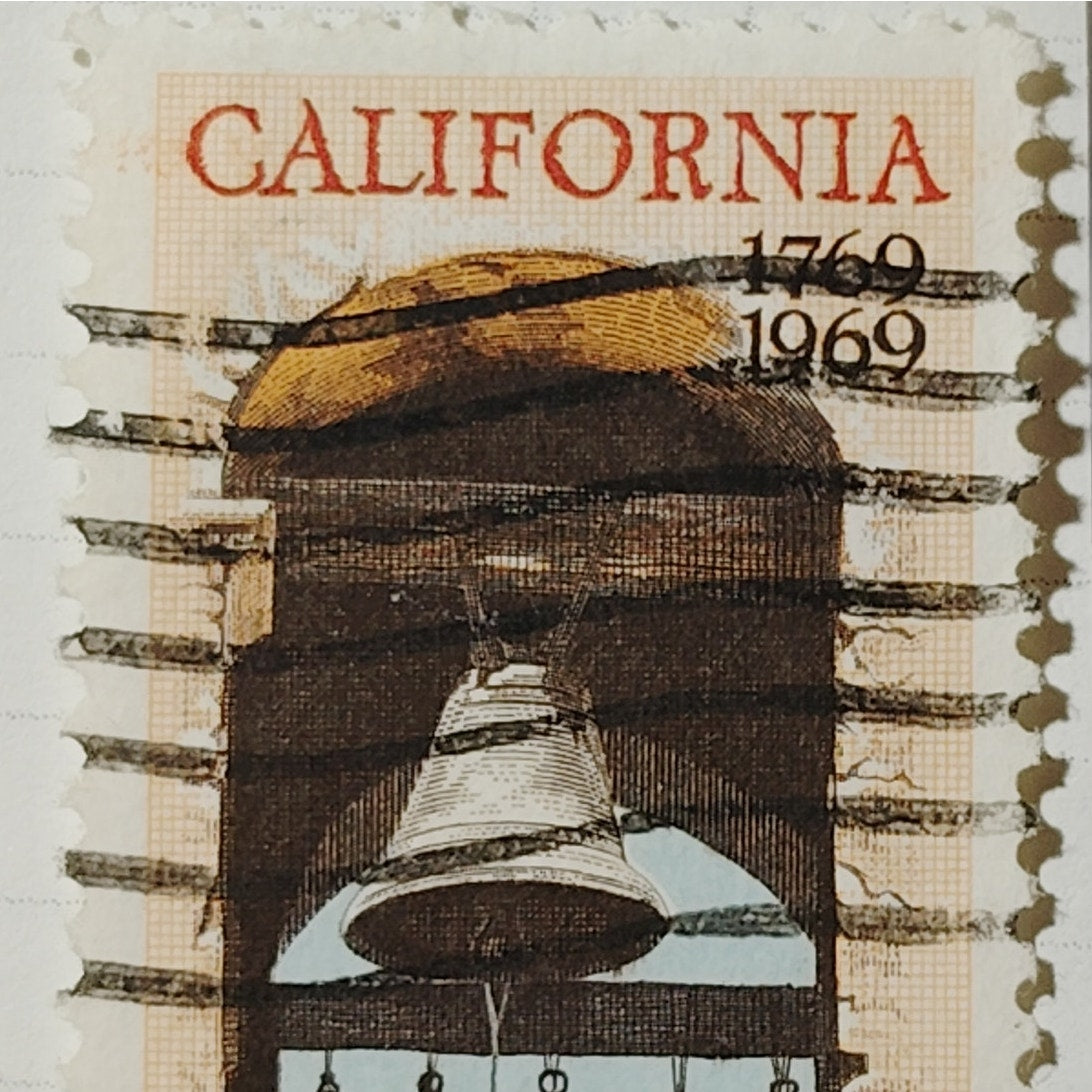 1969 US 6c California Settlement 200th Anniversary #1373 Used Cancelled