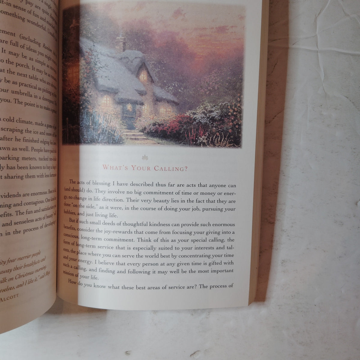 Thomas Kinkade Lightposts for Living Paperback 2000 LN Joyful Life