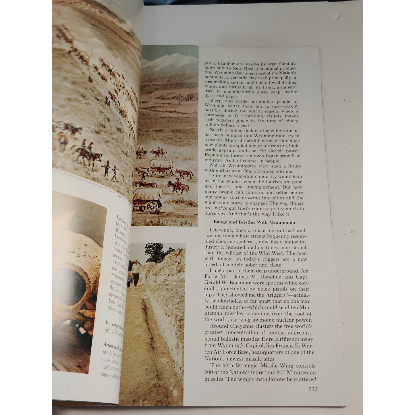 National Geographic Magazine – April 1966 | Ceylon, Wyoming & Space Rendezvous