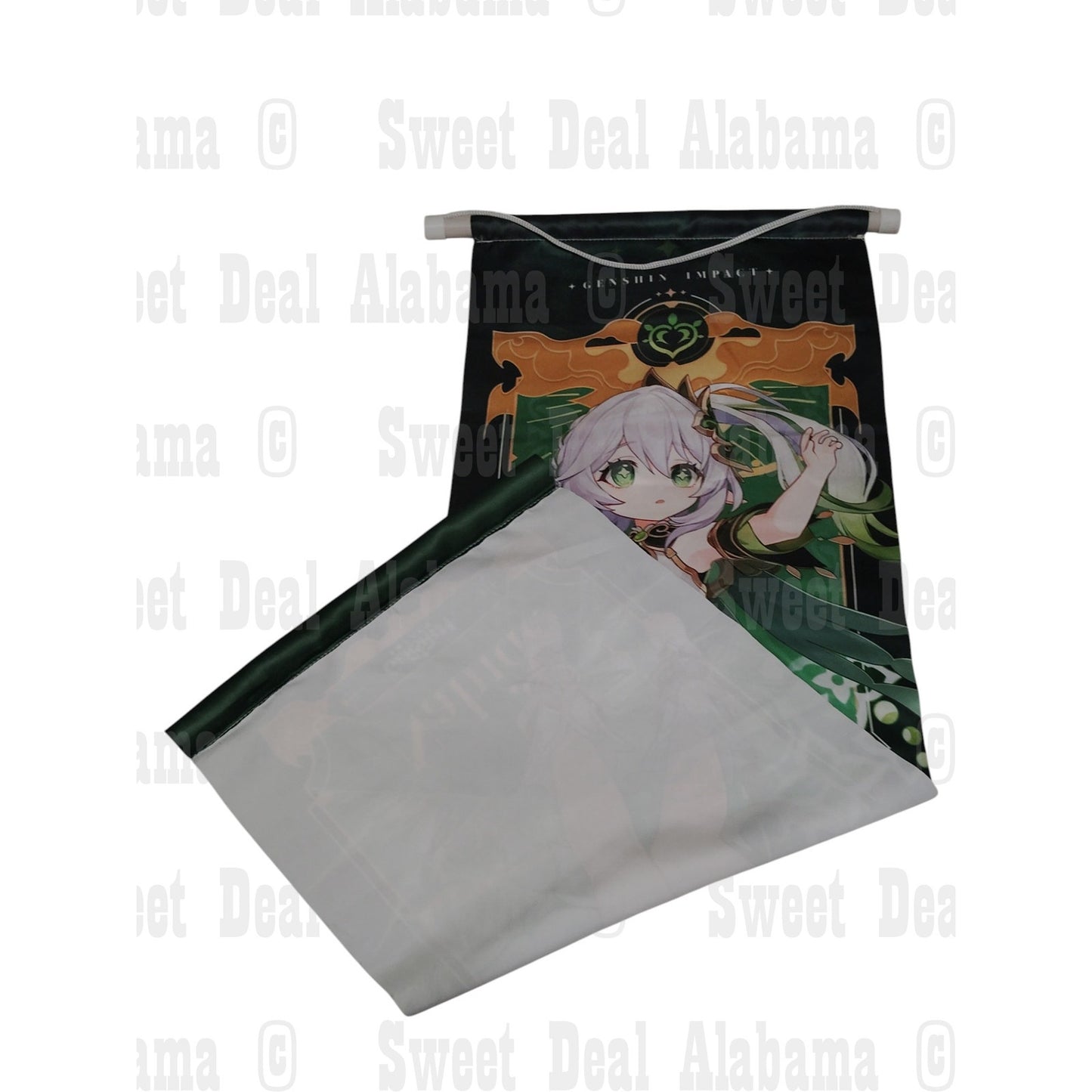 Genshin Impact Nahida Poster – 10” x 27” Hanging Fabric Wall Art