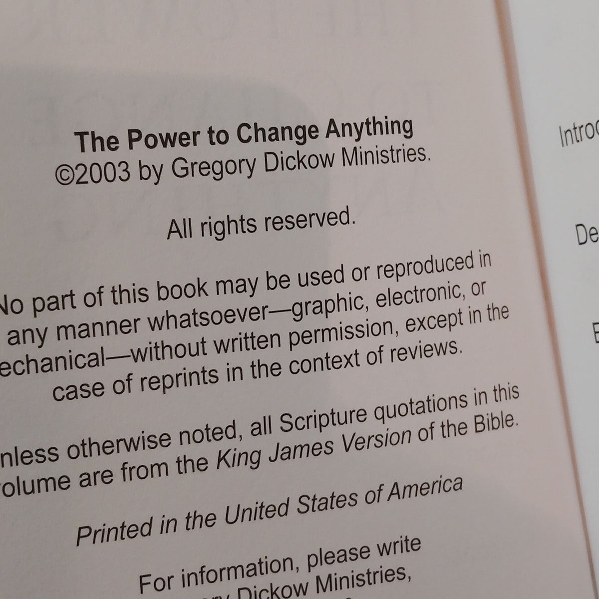 The Power to Change Anything: The Ten Commandments of Change - Softcover