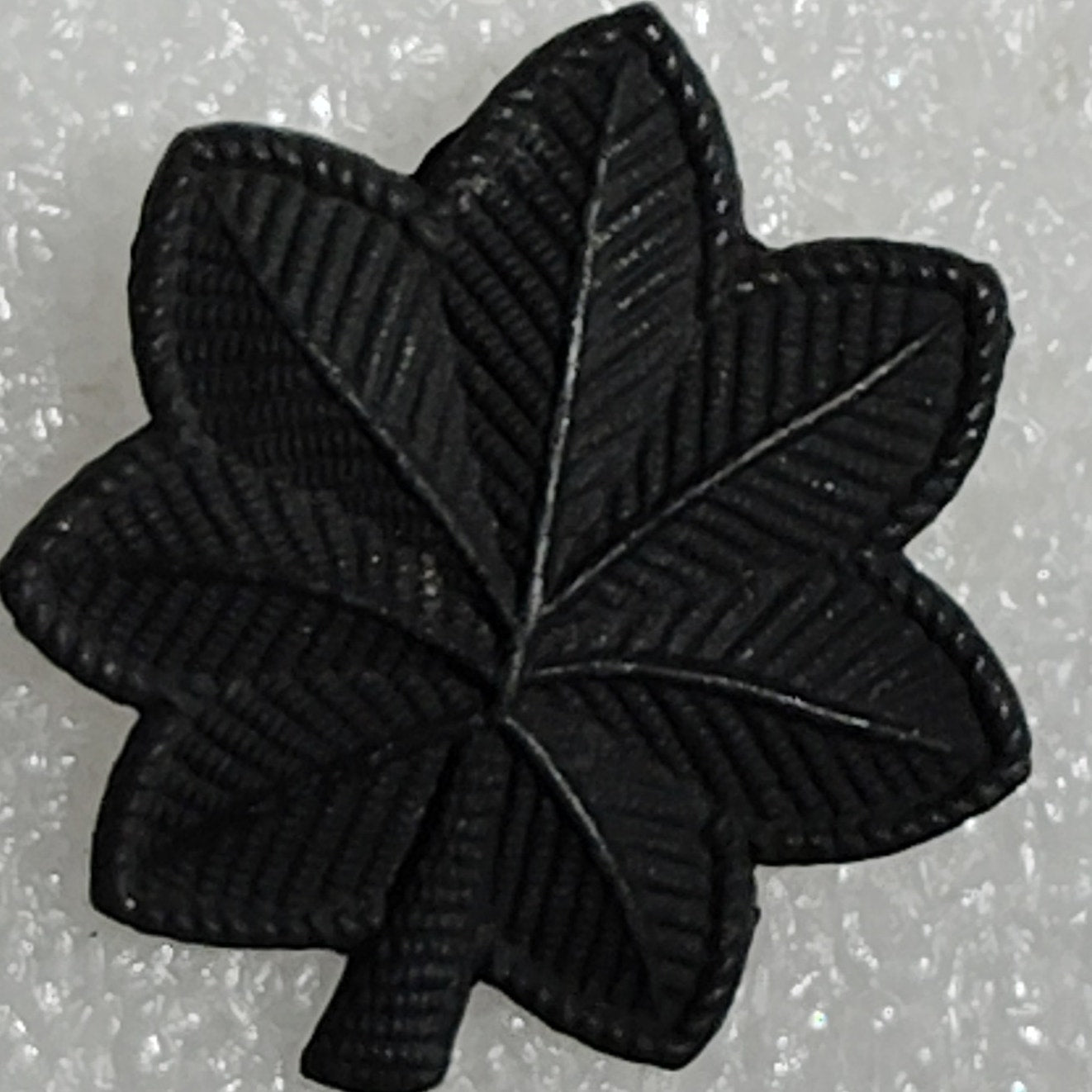 U.S. Army Lieutenant Colonel O‑5 Rank Insignia – Black Metal Subdued – Single