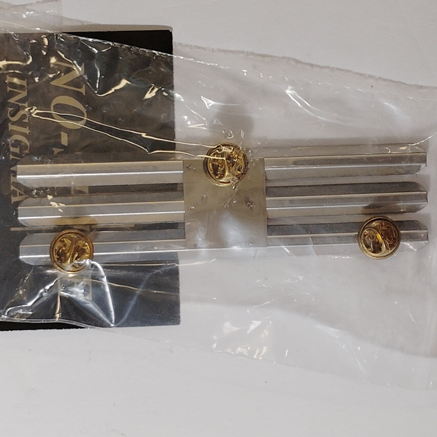 Mounting Rack Bar - 9 Ribbons 3/3/3 Centered w/ No Gap, No-Shine Insignia