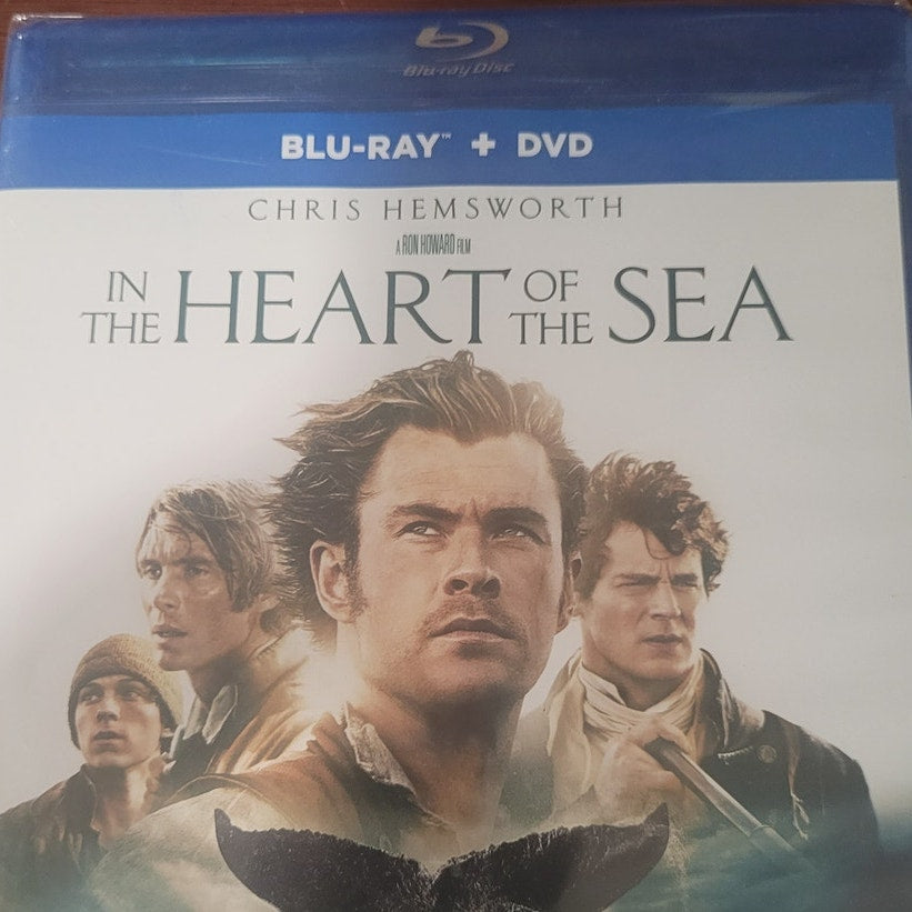 the Heart of the Sea Blu-ray DVD Chris Hemsworth Survival Drama Adventure 2015