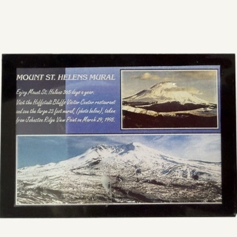 Vintage Mount St. Helen's Scenic Souvenir Magnet - Excellent Condition