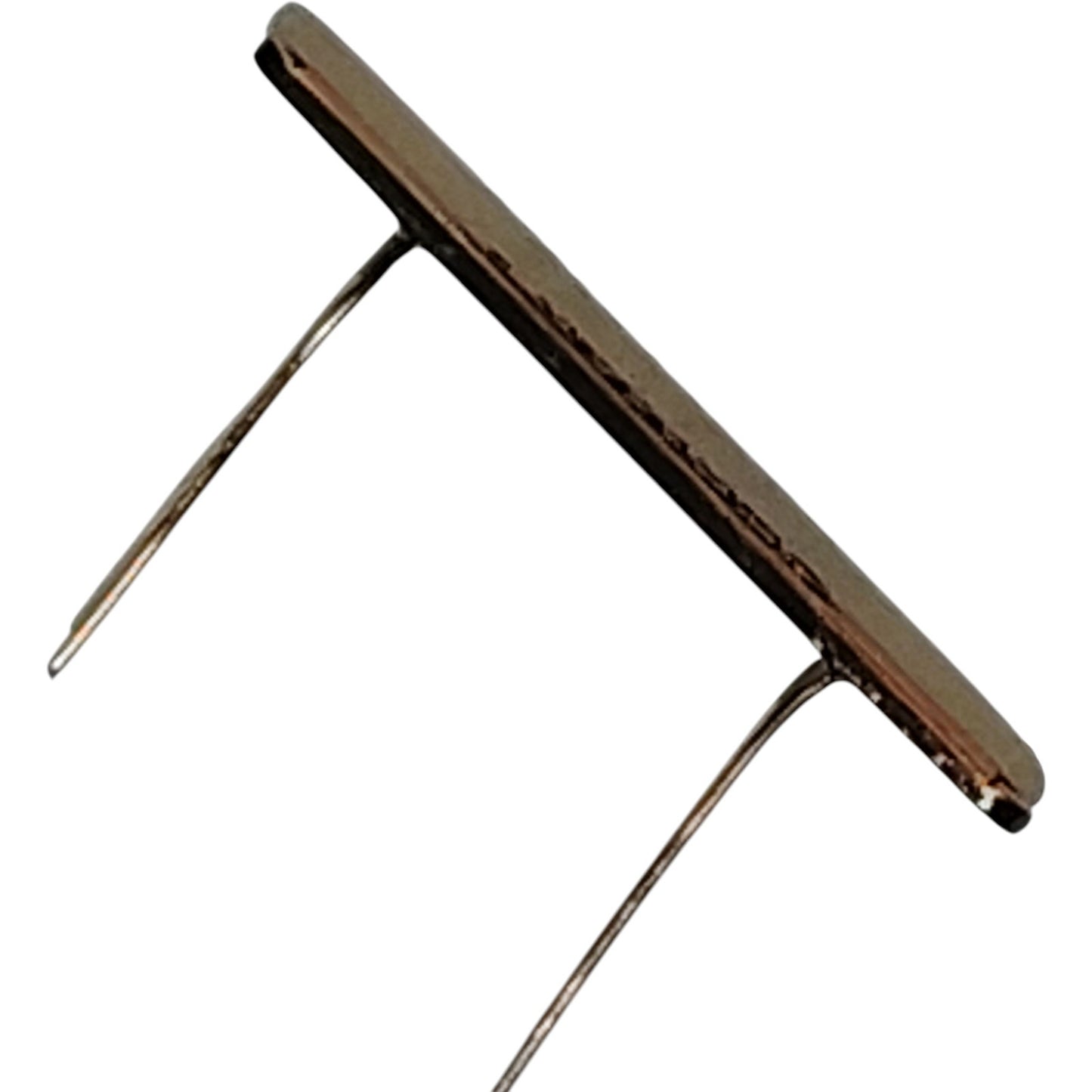 Ribbon Attachment Bronze Germany Device Clasp Large, 1-1/2" x 1/8"