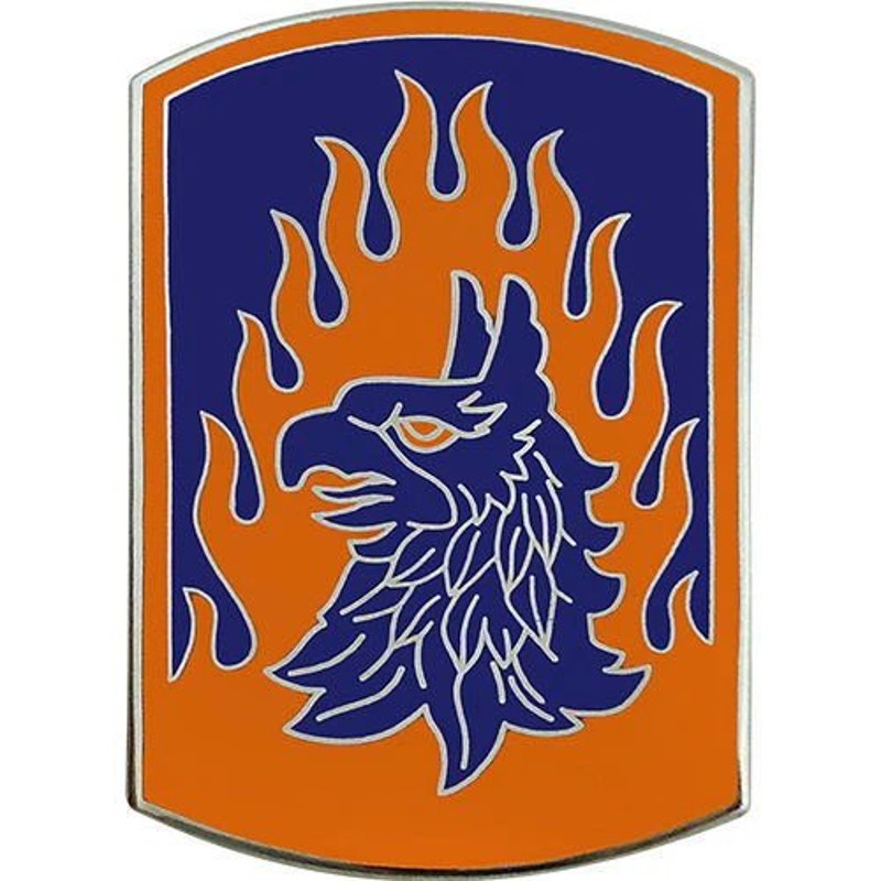 Army Combat Service Identification Badge (CSIB) – 12th Aviation Brigade – 1-1/2" x 2"