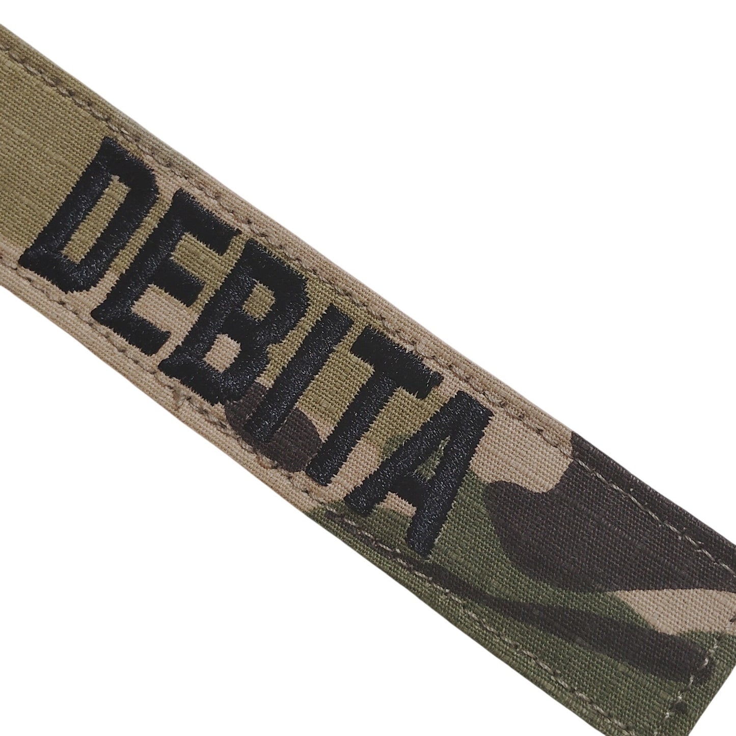 Name Tape “DEBITA” – OCP MultiCam – Hook Back – 5" × 1" – 2‑Pack