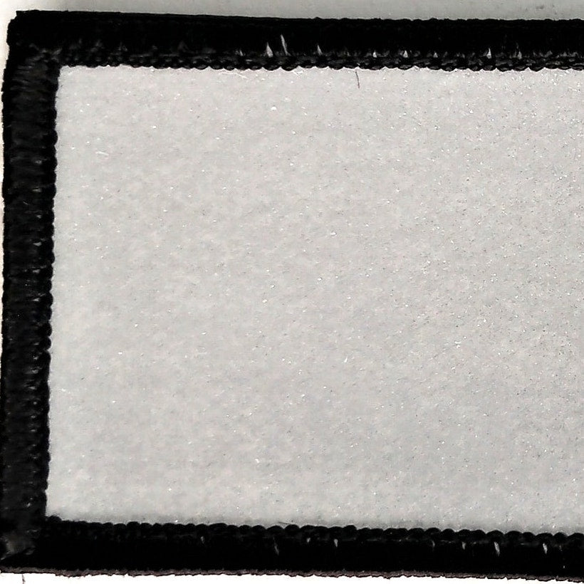 Reflective Novelty Patch 3‑3/8 × 1‑7/8 Hook Back, Low-Light Enhanced Recognition