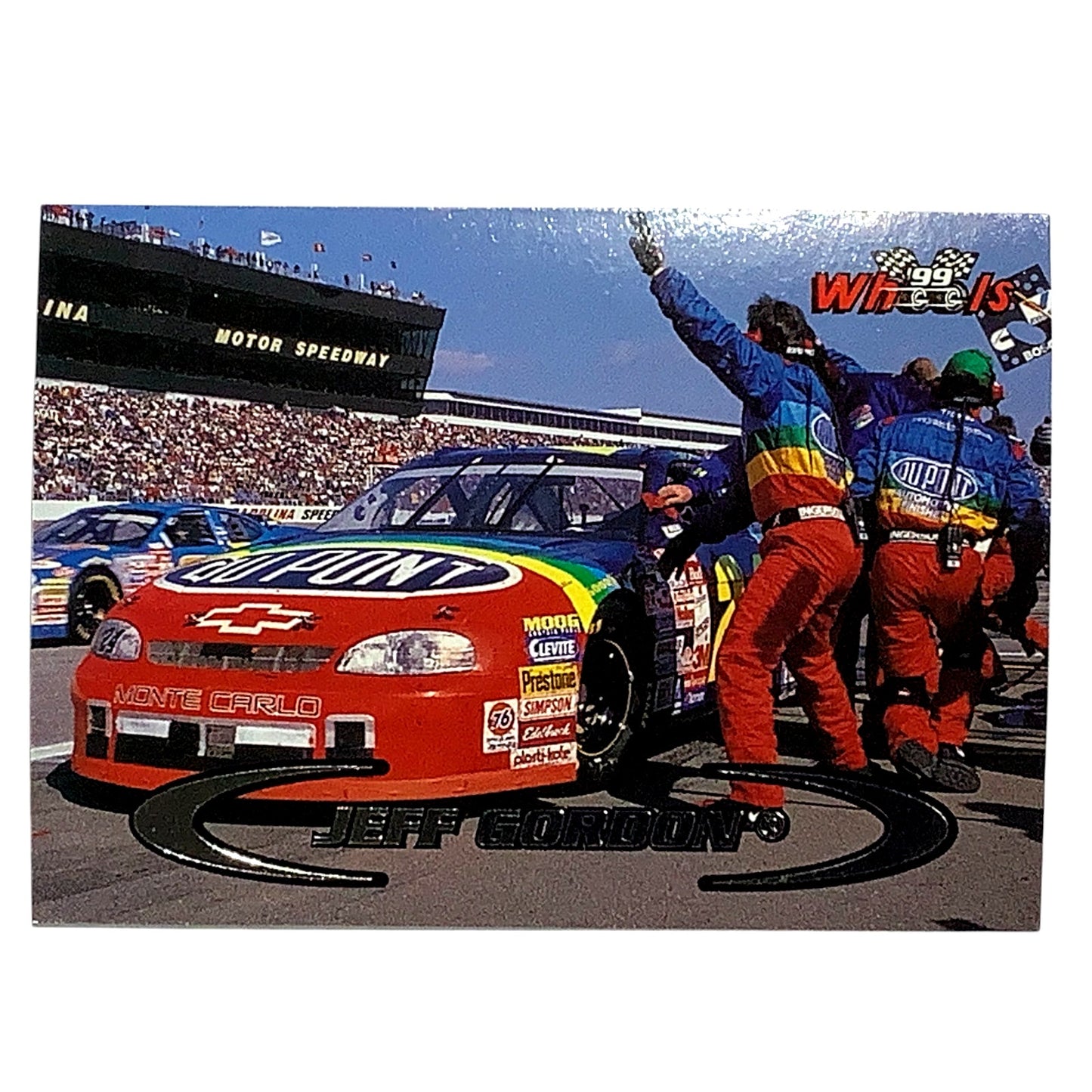 Jeff Gordon #24 Dupont Monte Carlo. 1999 Wheels #60 NASCAR Winston Cup, NM+