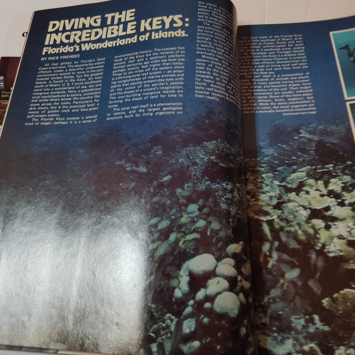Delta SKY In-Flight Magazine - January 1979 - Diving Florida Keys, Racquetball
