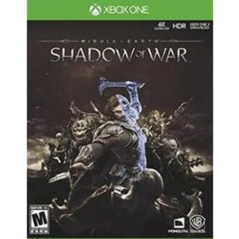 Middle-earth: Shadow of War Xbox One 4K HDR Enhanced Action RPG New Sealed