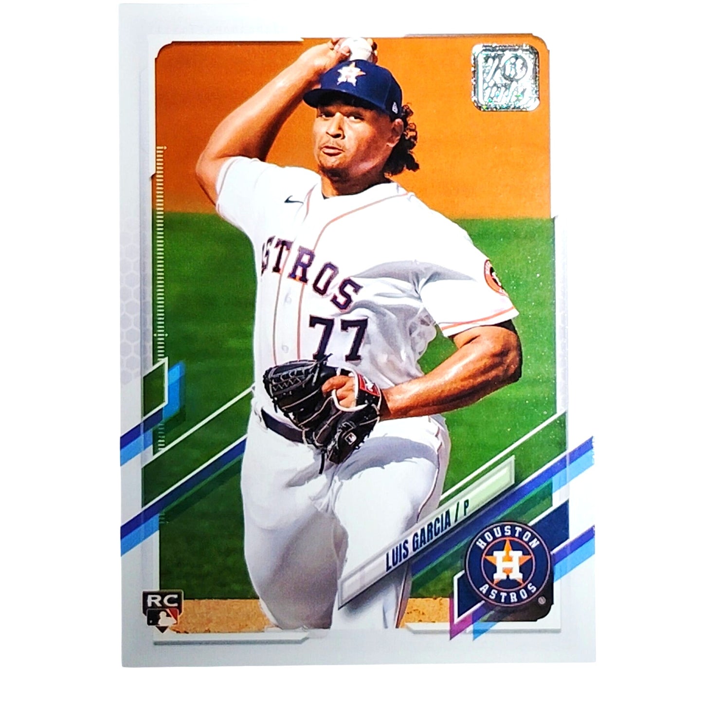 2021 Topps Series 2 Luis Garcia 547 RC Houston Astros Pitcher Rookie VG/EX