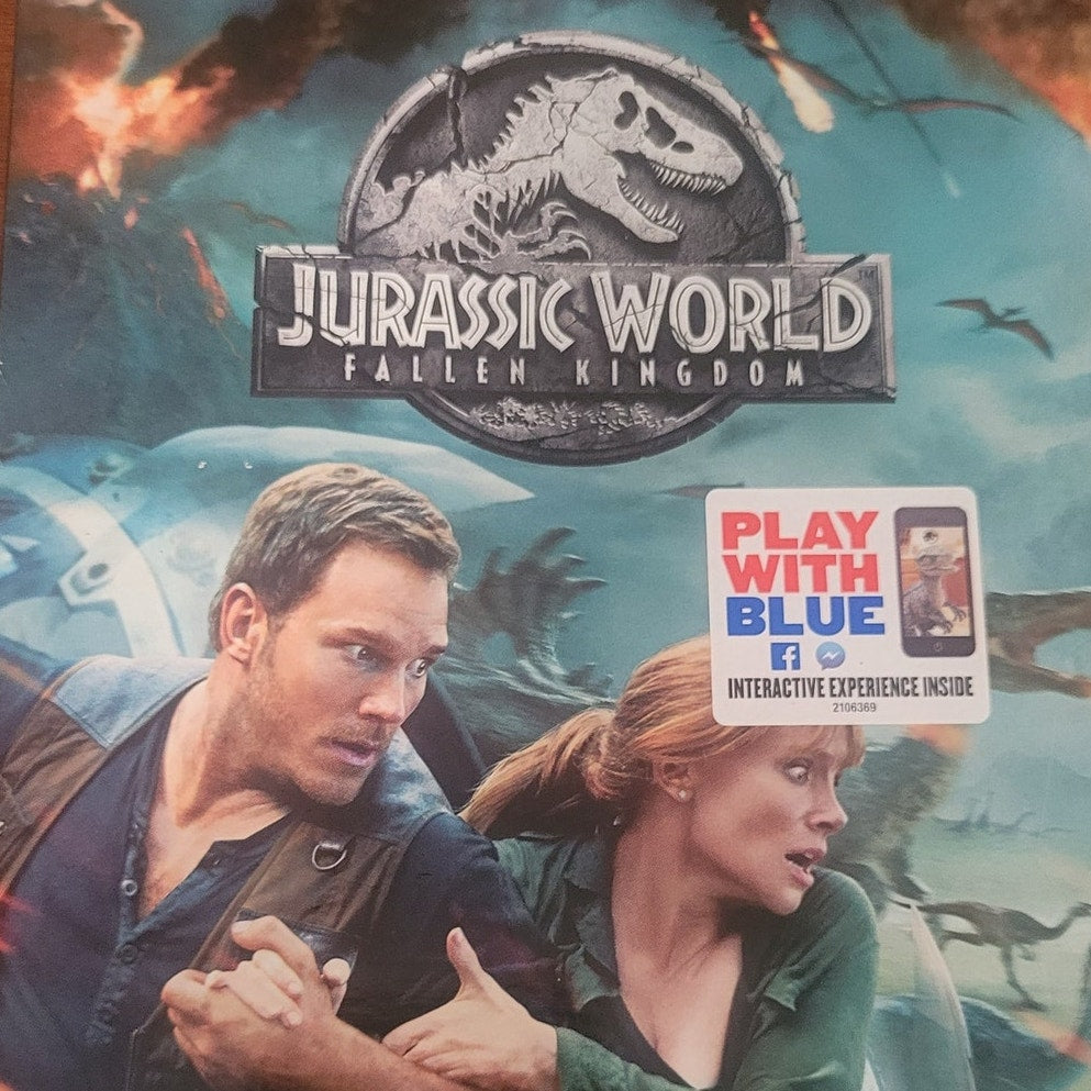 Jurassic World: Fallen Kingdom DVD 2018 – Action Adventure, Chris Pratt, Bryce