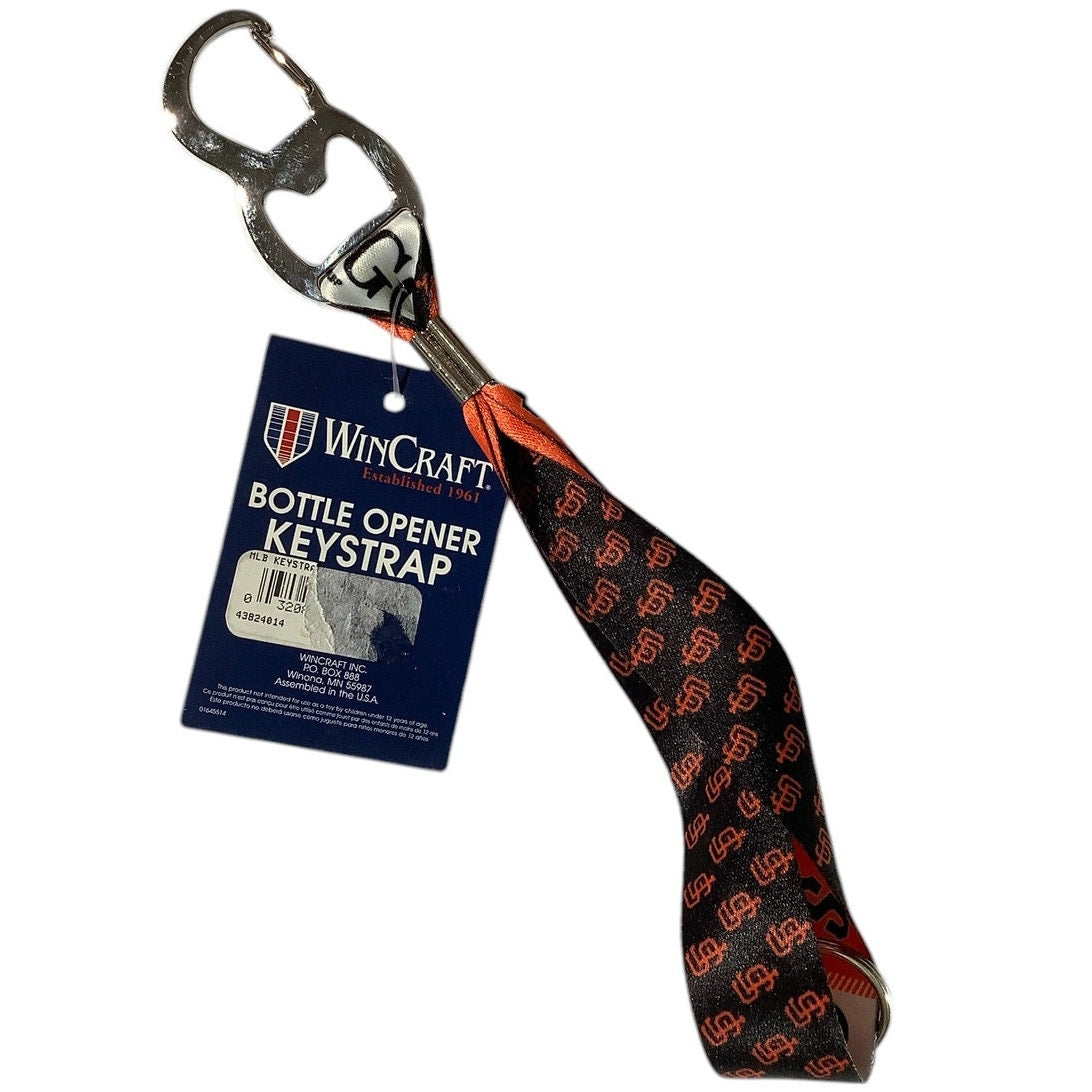 San Francisco Giants MLB Lanyard Bottle Opener Key Strap Key Chain Keychain