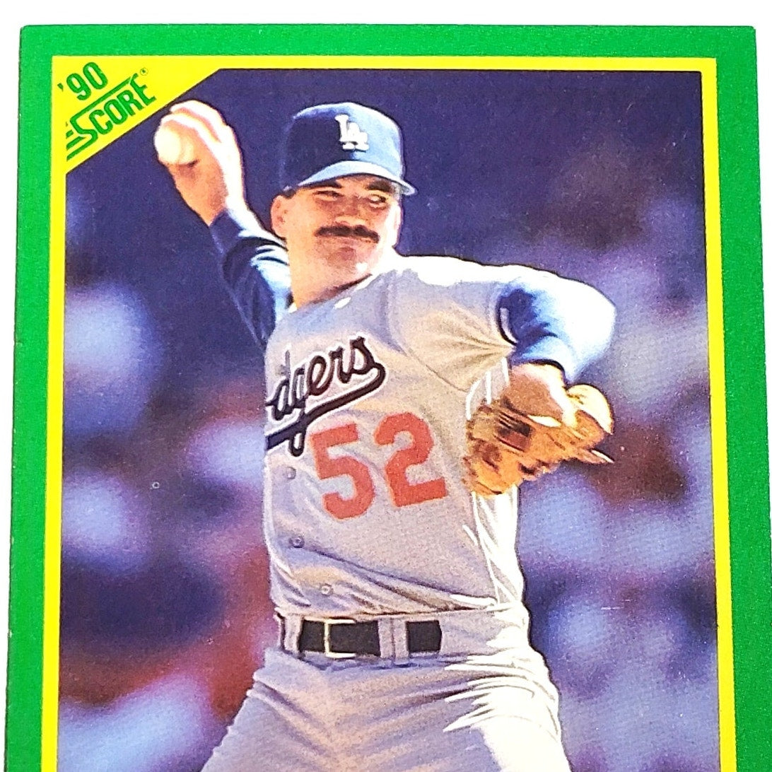1990 Score Tim Crews #164 Los Angeles Dodgers Pitcher MLB Baseball EX