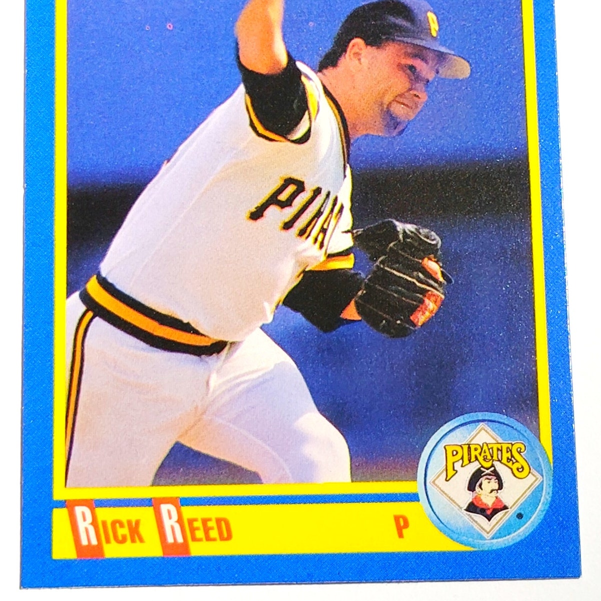 1990 Score Rick Reed #544 Pittsburgh Pirates Pitcher MLB Baseball EX