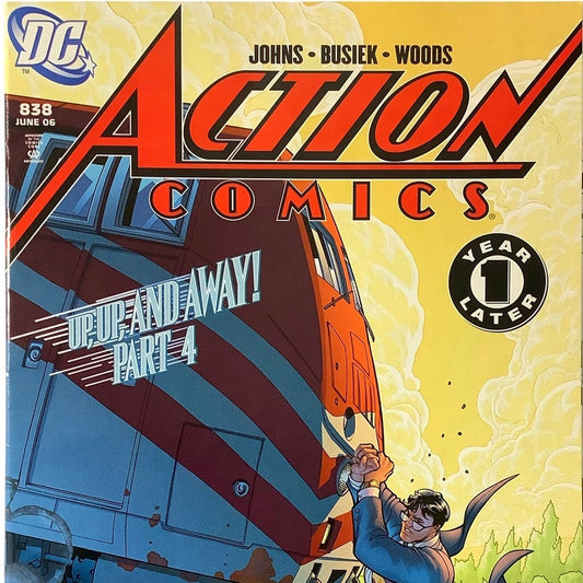 DC, Action Comics #838, Up Up and Away, Jun 2006, VF/NM 9.0