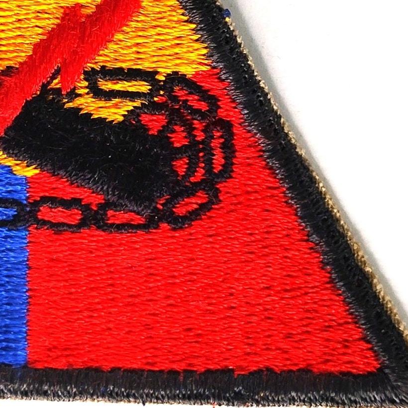 US Army 49th Armored Division Novelty Patch 3‑3/8" × 3‑7/8" Sew‑On