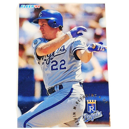 Kevin McReynolds, Kansas City Royals #168,  1994 Fleer Baseball Collector's Card