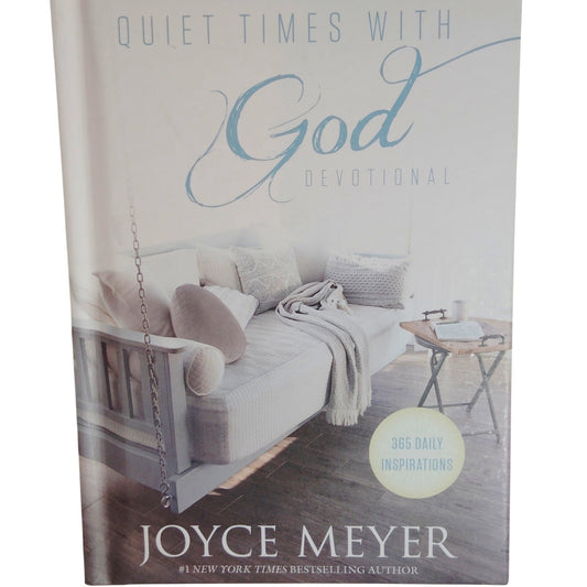 Joyce Meyer Quiet Times with God Devotional 365 Daily Inspirations Hardcover
