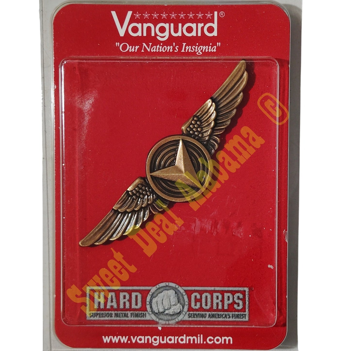 USMC Badge Pin: Unmanned Aircraft Systems (UAS) Enlisted - Bronze Plated