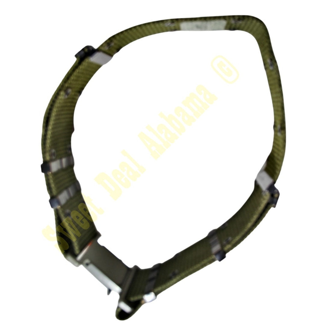 Vintage 1980's Individual Equipment Belt, Medium (Under 30" Waist)