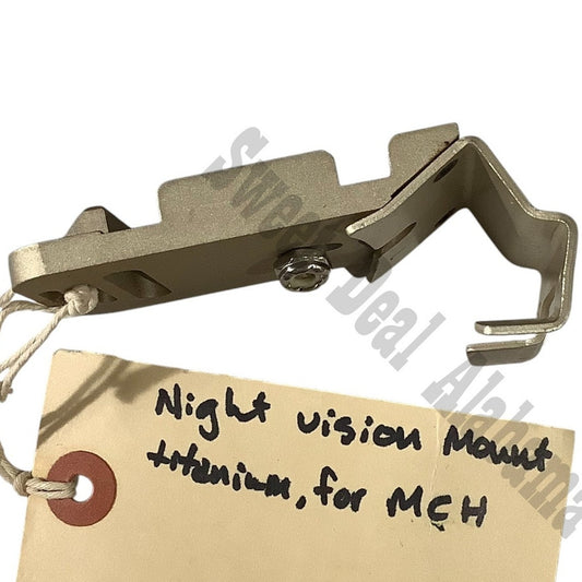 MCH (Modular Combat Helmet) Night Vision Mounting Lever Bracket, Titanium, Sand