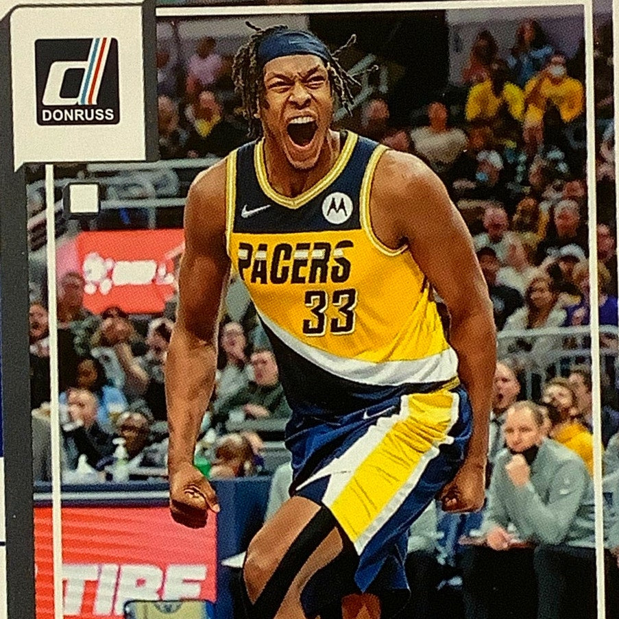 Myles Turner, Card #49, Denver Nuggets, 2022-23 NBA Panini Donruss NM+