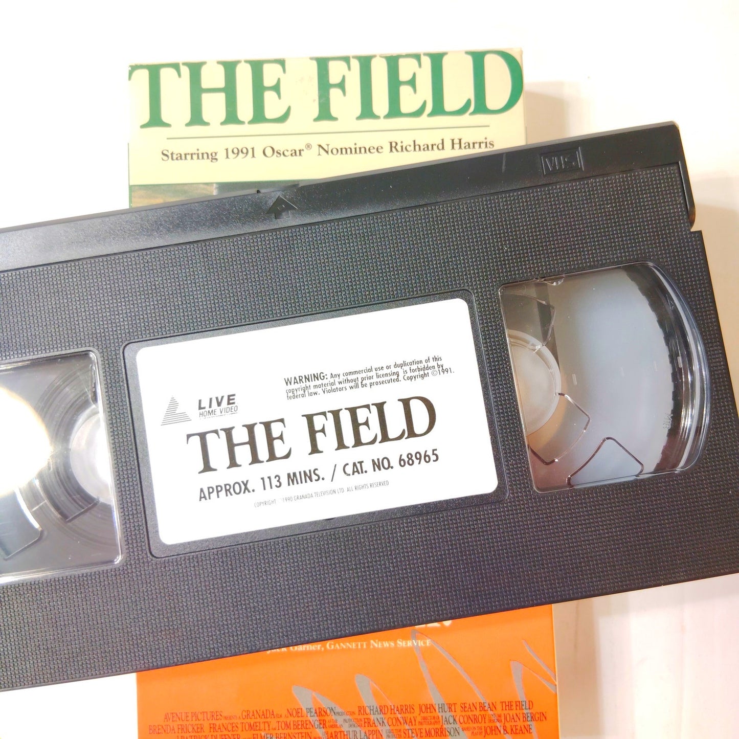 The Field VHS 1990 Richard Harris Irish Drama