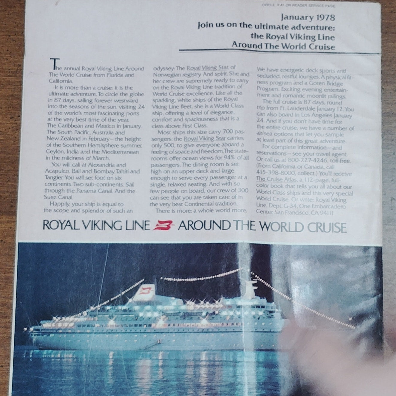 Vintage Travel Magazine March 1977 - Bermuda, Tasmania, Europe Tourism