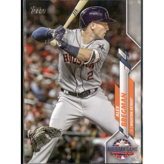 2020 Topps Update #U-64 Alex Bregman Houston Astros 3rd Base - VG/EX