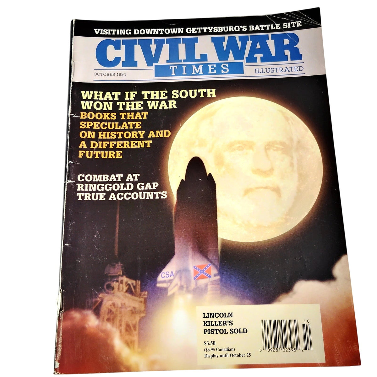 Civil War Times Illustrated Magazine October 1994 Vol XXXIII No 4 Vintage