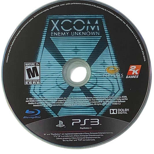 XCOM: Enemy Unknown - Playstation 3, PS3 Game (2012), LN/UC, Disc Only
