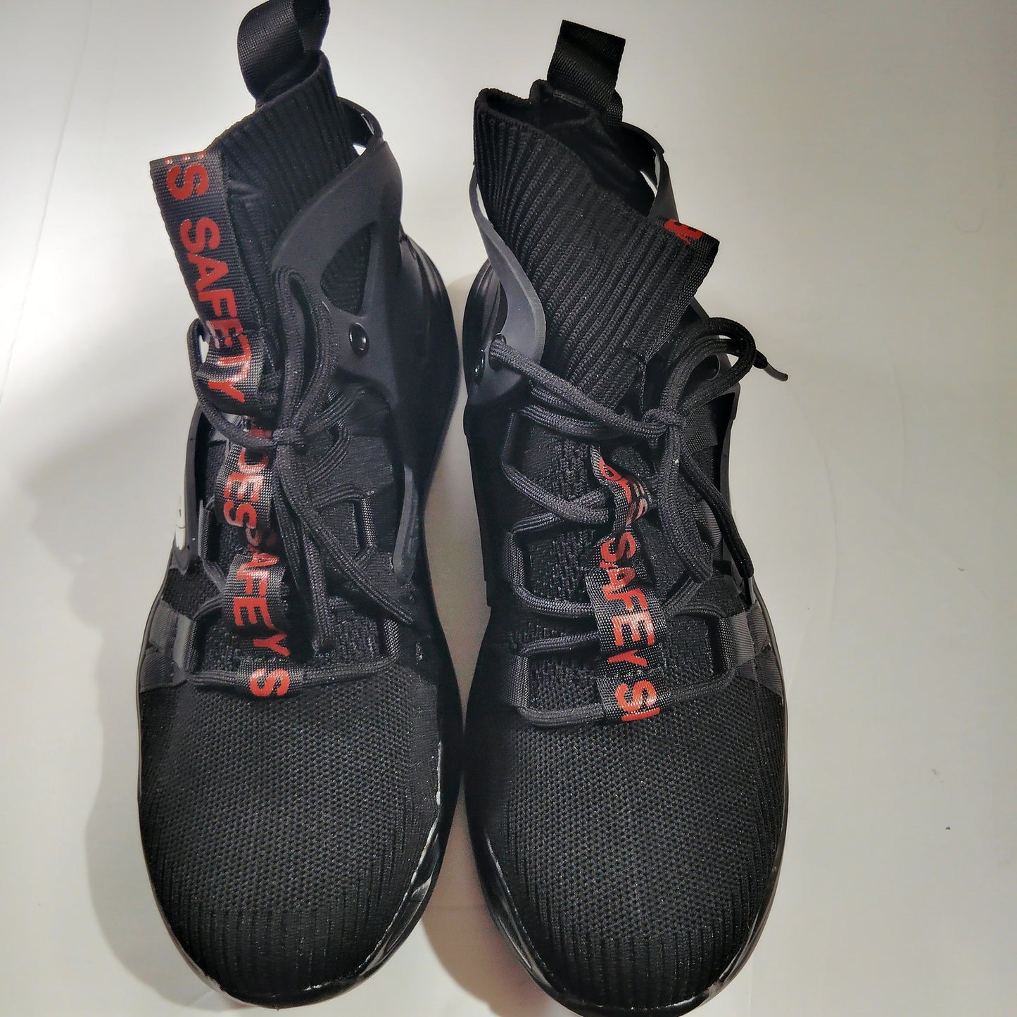 Steel Toe Work Shoes, Unisex, Lightweight Safety Boots, Men 8 / Women 9.5