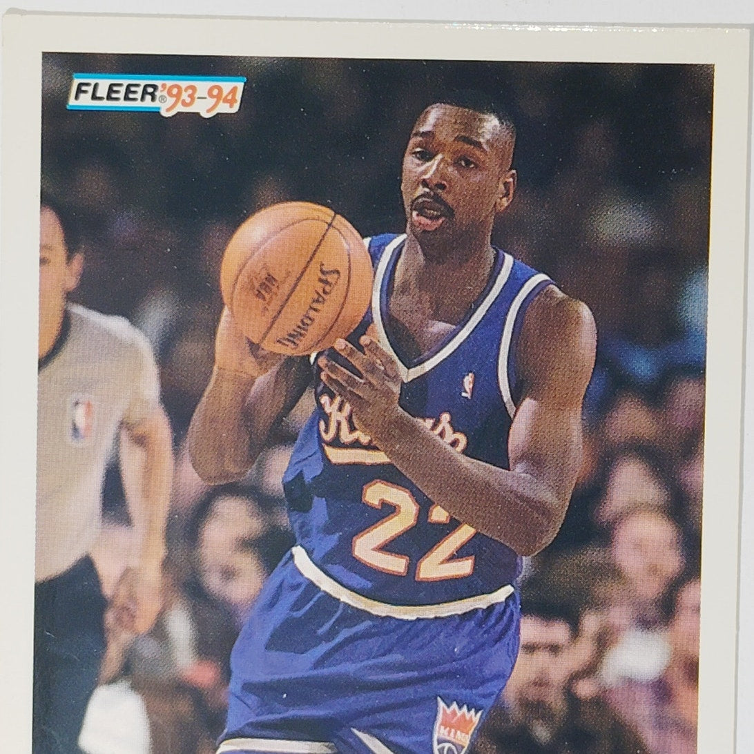 1993–94 Fleer Lionel Simmons #184 – Sacramento Kings – Forward – NBA Card
