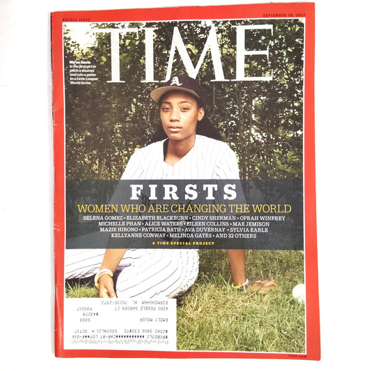 TIME Magazine September 18, 2017 - Firsts: Women Who Are Changing the World