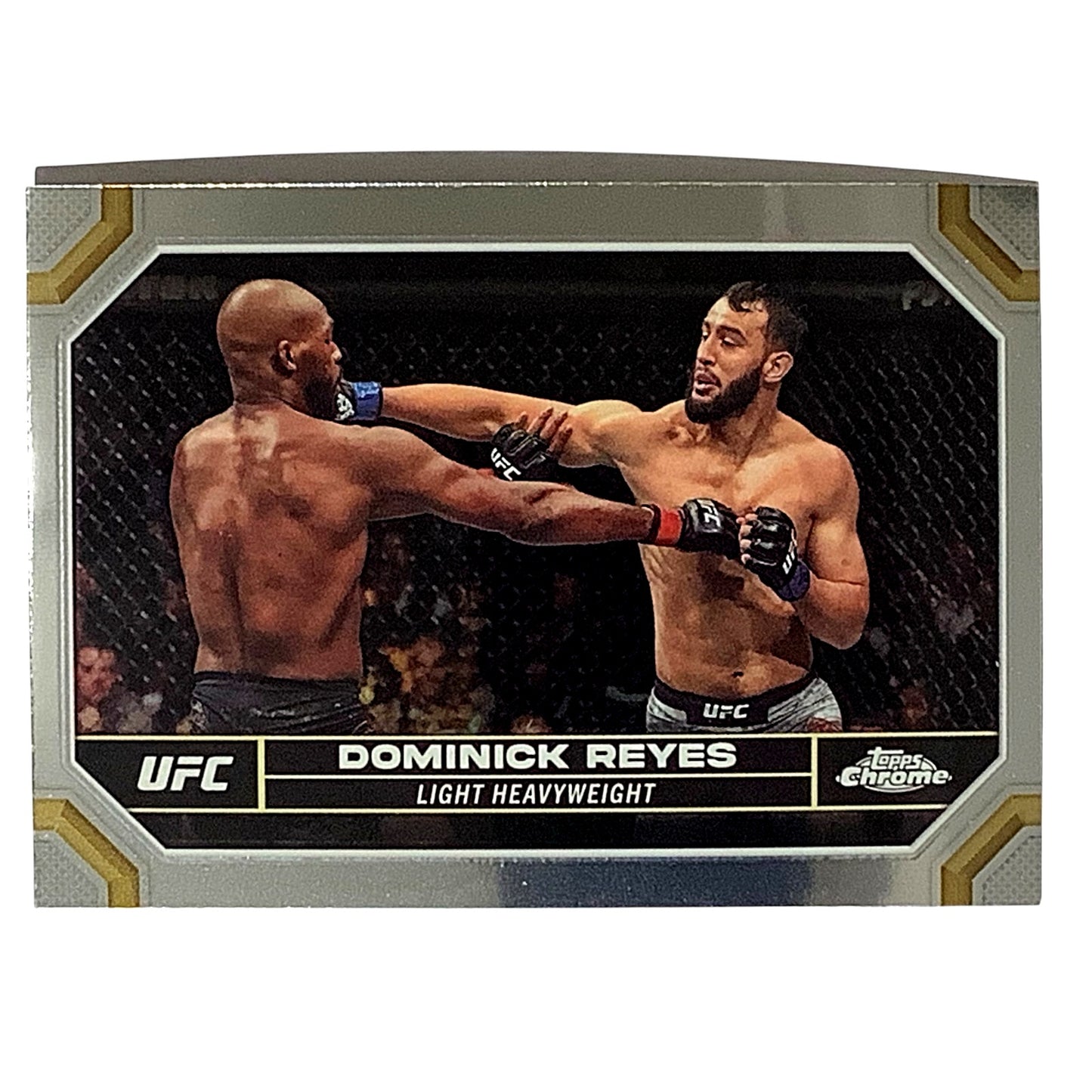 Dominick Reyes, Light Heavyweight, UFC Card 61, 2024 Topps Chrome UFC, NM+