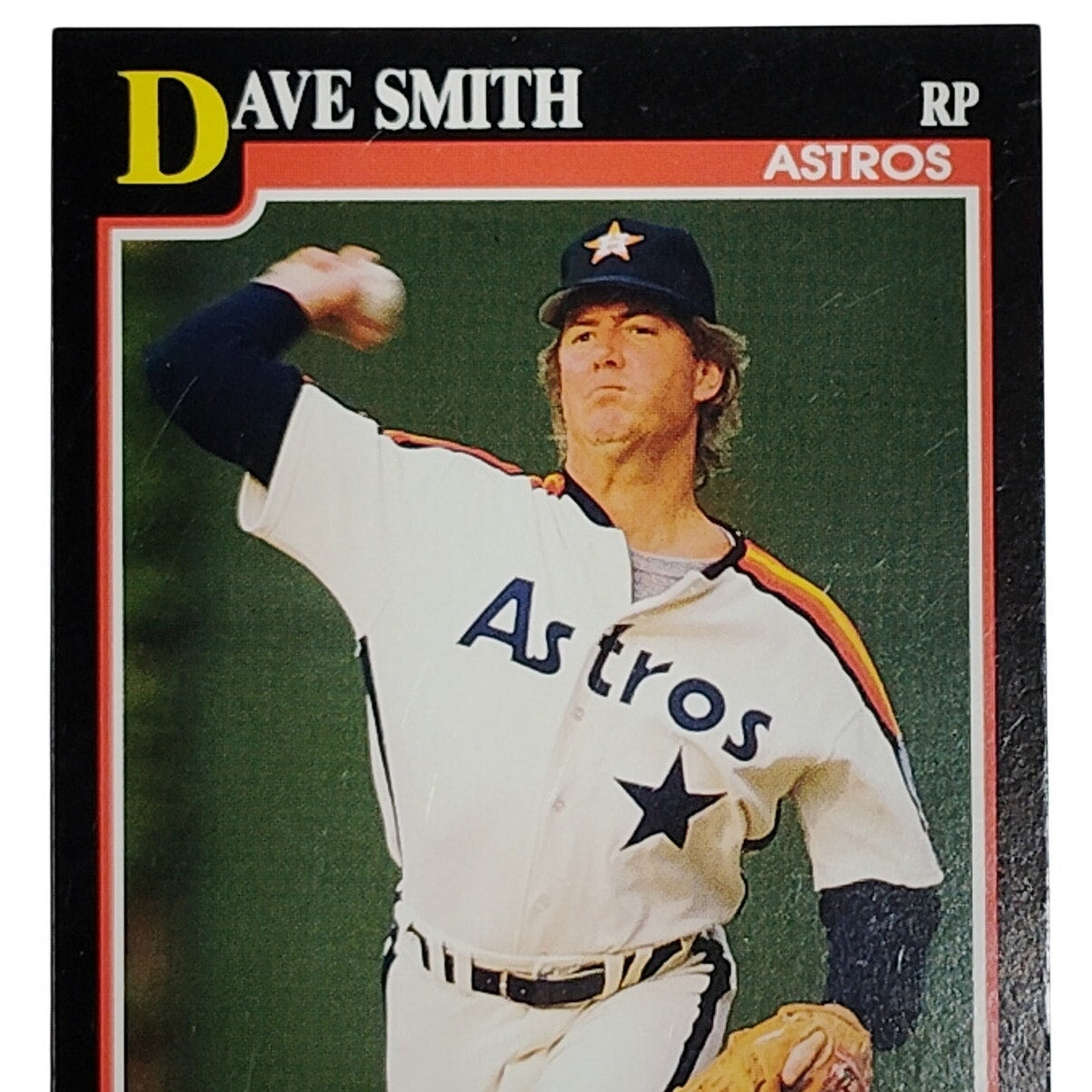 1991 Score Dave Smith Card #314 Houston Astros RP VG/EX