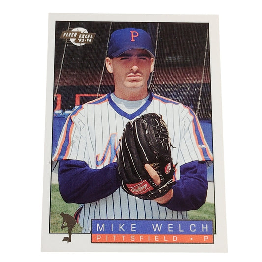 Mike Welch, Pittsfiled Mets, No. 241,  93-94 Fleer Excel Minor Leagues