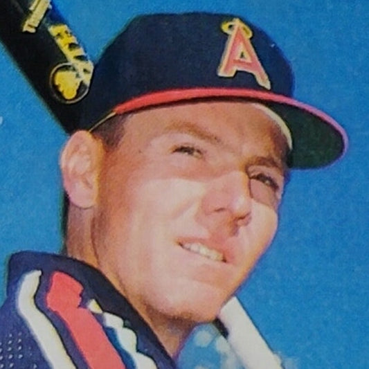 1990 Bowman Jack Howell #296 California Angels Third Baseman Baseball Card NM