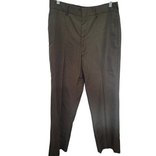 USMC Service Trousers - Size 33S - Green Shade 2212 - 65/35 Poly/Wool