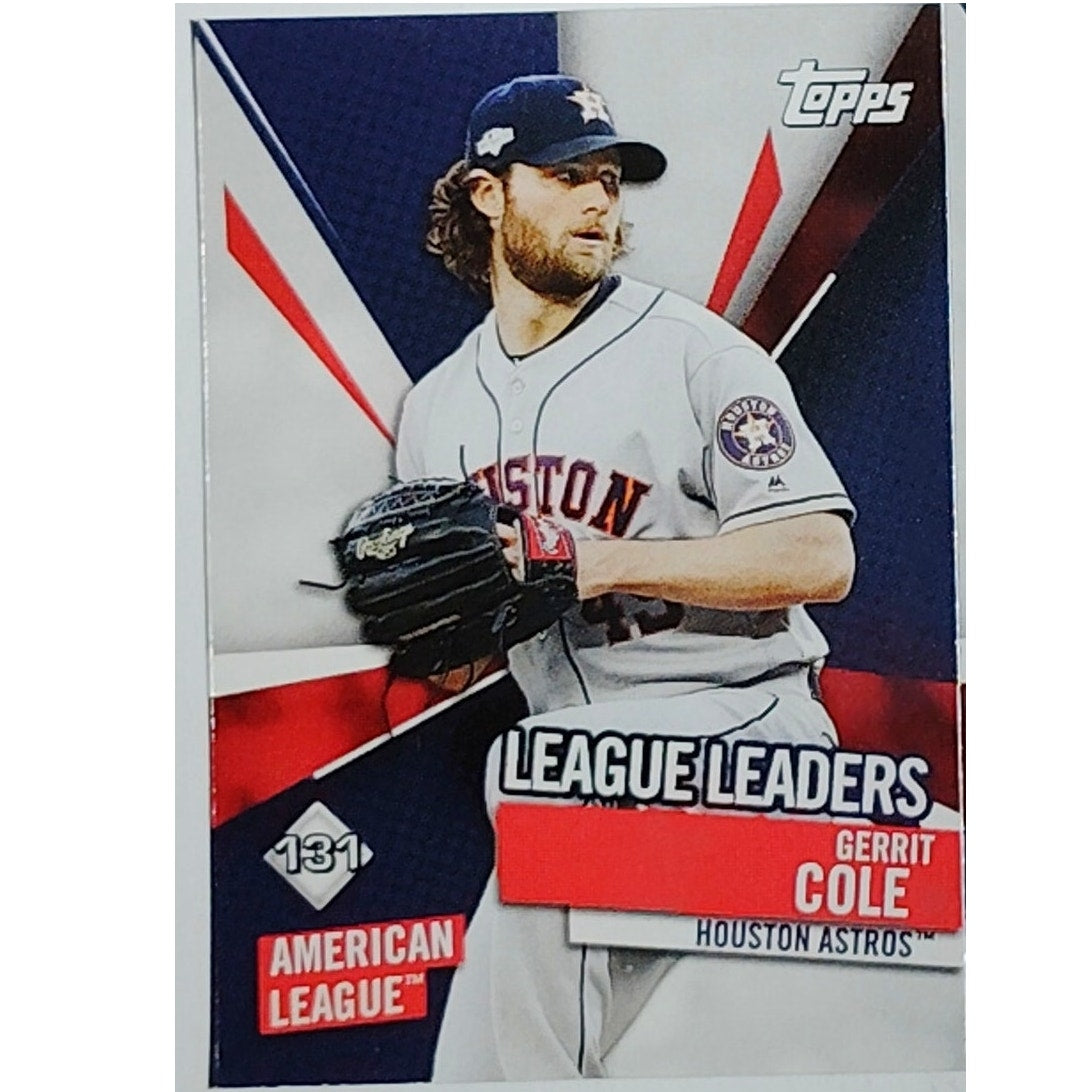 Yadier Molina Justin Verlander Gerrit Cole 2020 Topps Sticker Card #150 - VG/EX