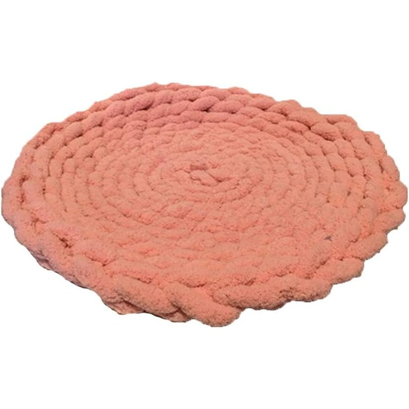 250g/0.55lb Hand Knitting Yarn Meat Powder Chunky Chenille Yarn Chunky Yarn